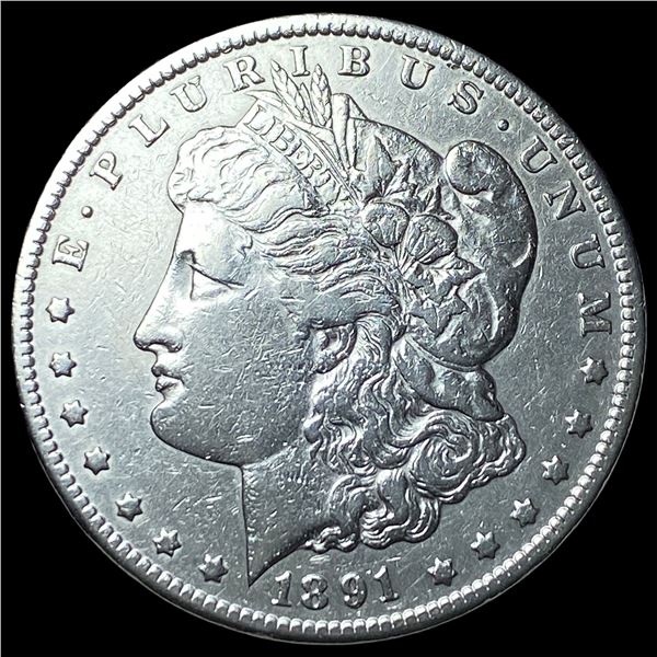 1891-CC Silver Morgan Dollar CLOSELY  UNCIRCULATED