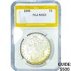 Image 1 : 1886 Morgan Silver Dollar PGA MS65