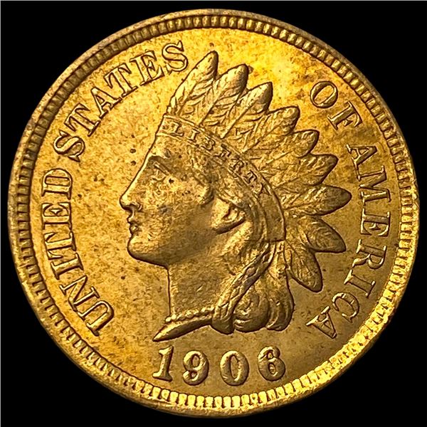1906 Indian Head Cent GEM BU
