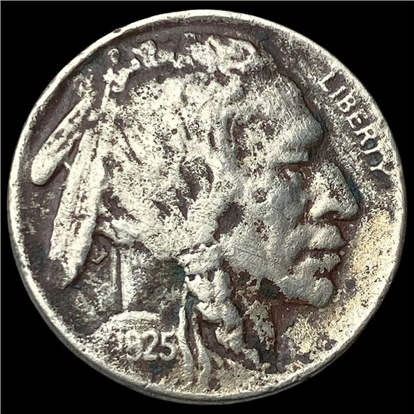 1925-D Buffalo Nickel LIGHTLY CIRCULATED