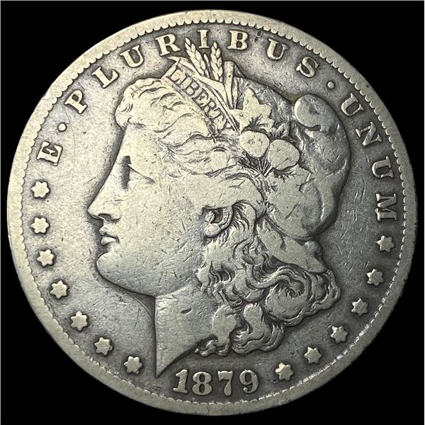 1879-CC Silver Morgan Dollar LIGHTLY   CIRCULATED