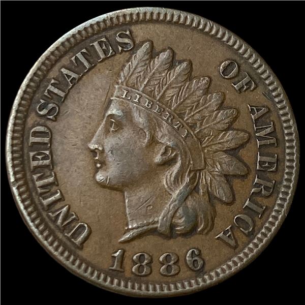 1886 Indian Head Cent CLOSELY UNCIRCULATED