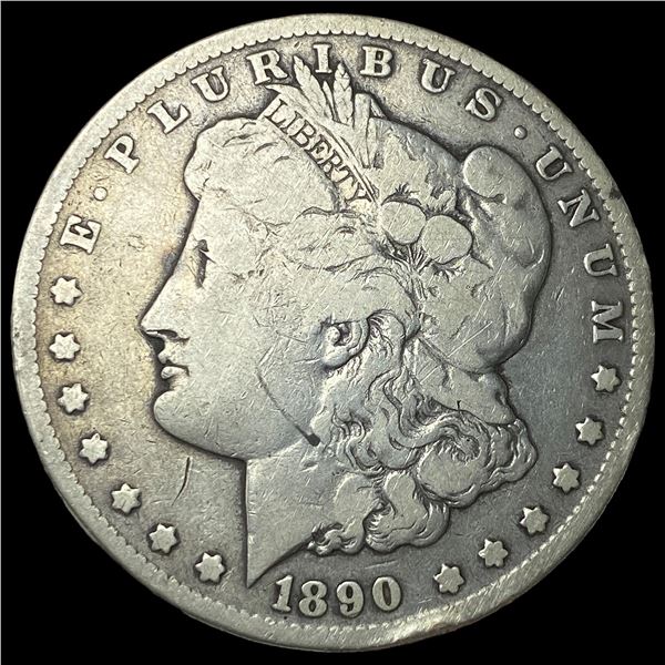 1890-CC Silver Morgan Dollar NICELY   CIRCULATED
