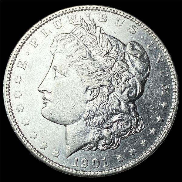 1901 Morgan Silver Dollar CLOSELY   UNCIRCULATED