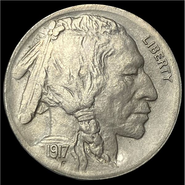 1917-D Buffalo Nickel GEM BU