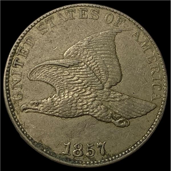 1857 Flying Eagle Cent UNCIRCULATED