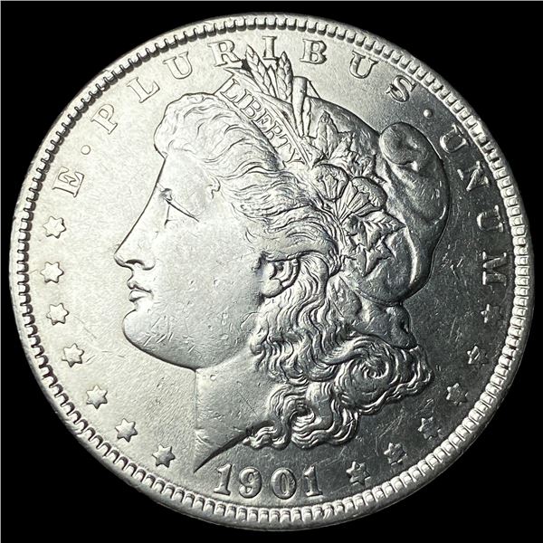 1901 Morgan Silver Dollar CLOSELY   UNCIRCULATED