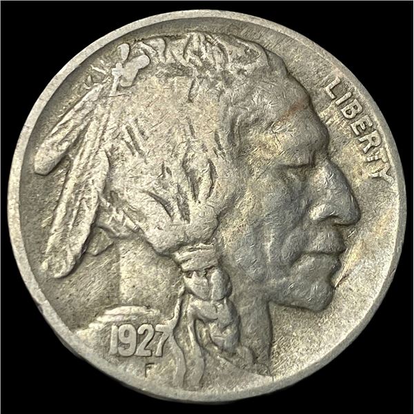 1927-D Buffalo Nickel NEARLY UNCIRCULATED