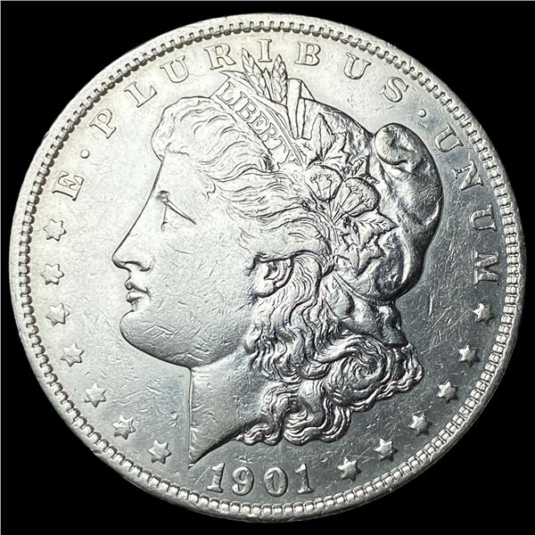 1901 Morgan Silver Dollar CLOSELY   UNCIRCULATED
