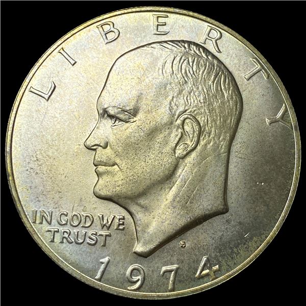 1974-S Eisenhower Dollar Copper-Nickel GEM BU