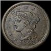 Image 1 : 1848 Braided Hair Large Cent CLOSELY   UNCIRCULATED