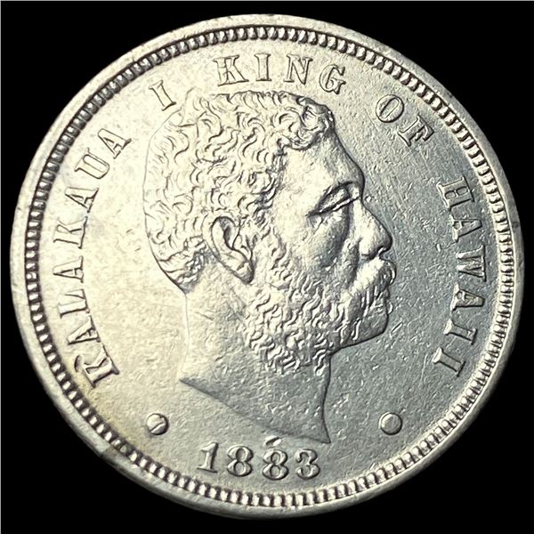 1883 Hawaii Silver One Dime UNCIRCULATED