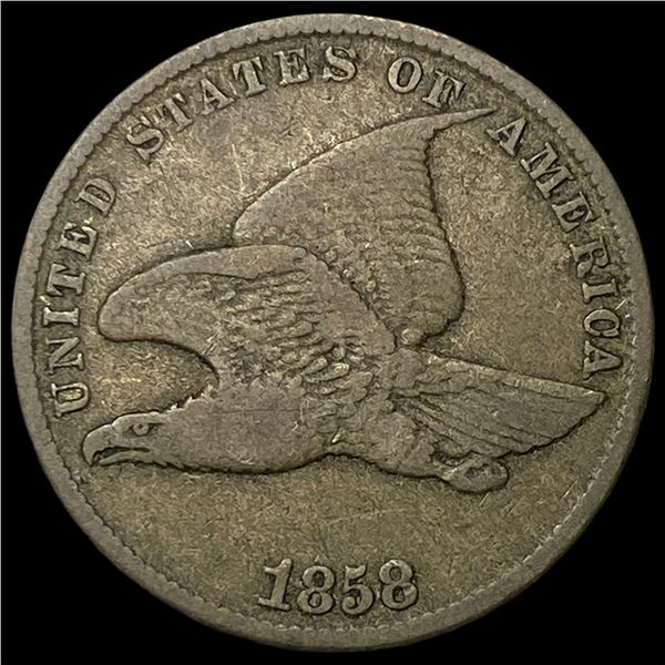 1858 Flying Eagle Cent LIGHTLY CIRCULATED