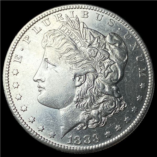1883-S Silver Morgan Dollar CHOICE AU