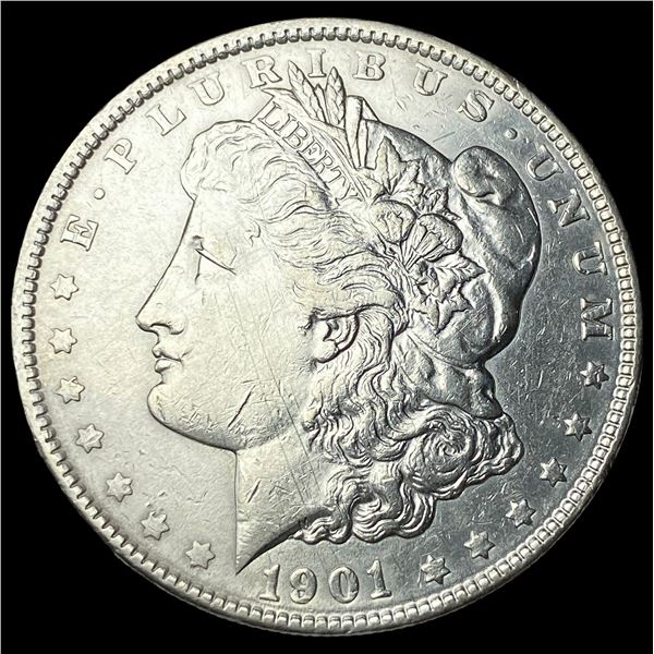 1901 Morgan Silver Dollar CLOSELY   UNCIRCULATED
