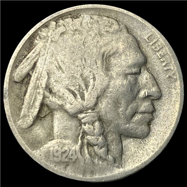 1924-S Buffalo Nickel LIGHTLY CIRCULATED