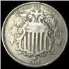 Image 1 : 1866 Shield Nickel HIGH GRADE