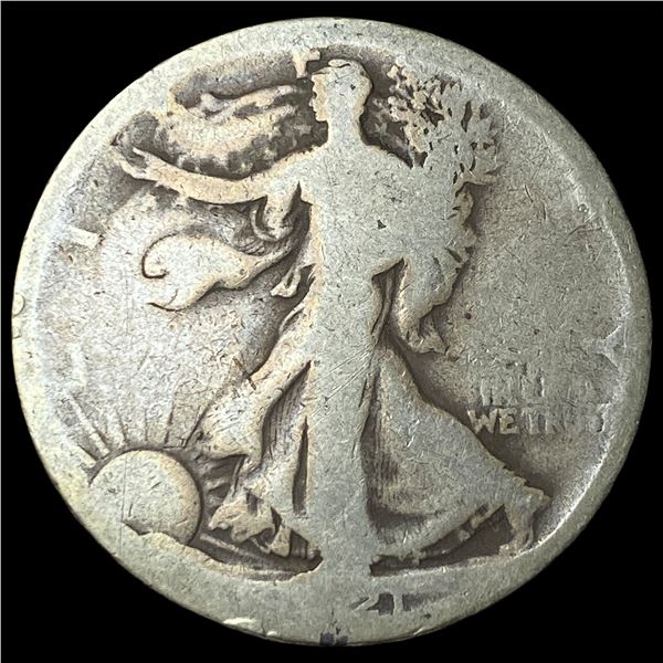1921 Silver Walking Liberty Half Dollar   NICELY CIRCULATED