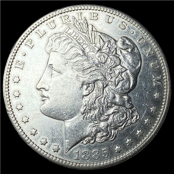 1885-S Silver Morgan Dollar CHOICE AU
