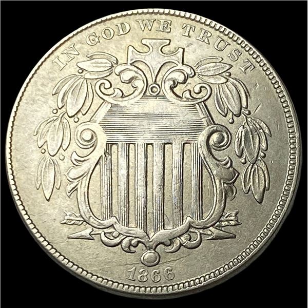 1866 Shield Nickel UNCIRCULATED