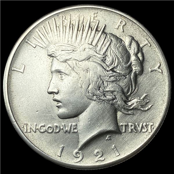 1921 Silver Peace Dollar CLOSELY UNCIRCULATED
