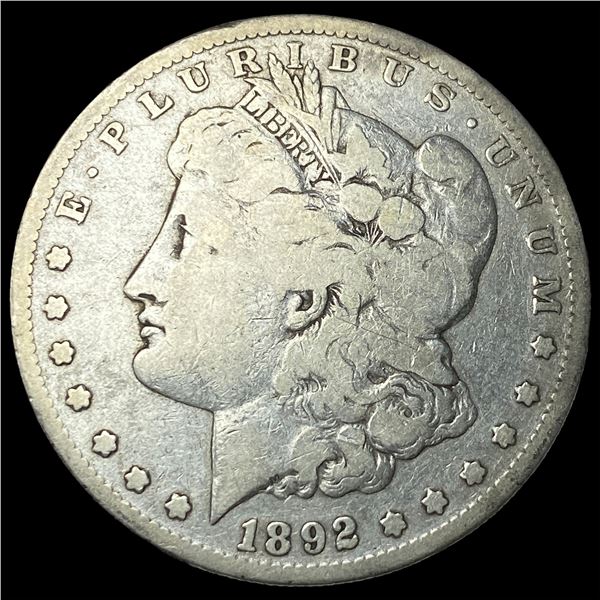 1892-S Silver Morgan Dollar CLOSELY   UNCIRCULATED