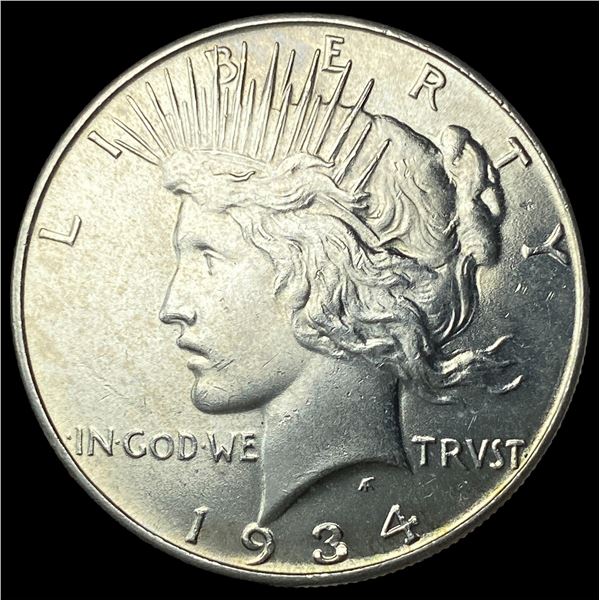 1934 Silver Peace Dollar UNCIRCULATED