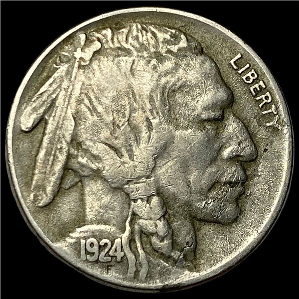 1924-S Buffalo Nickel NEARLY UNCIRCULATED