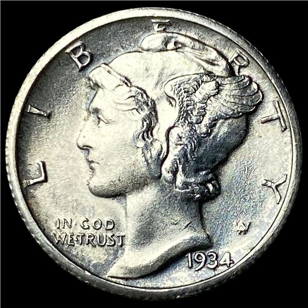 1934-D Mercury Dime CHOICE BU