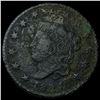 Image 1 : 1824 Coronet Head Large Cent NICELY   CIRCULATED