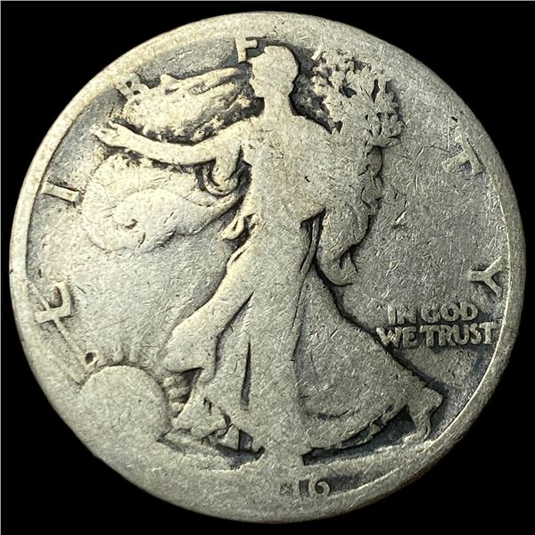 1916 Walking Liberty Half Dollar NICELY   CIRCULATED