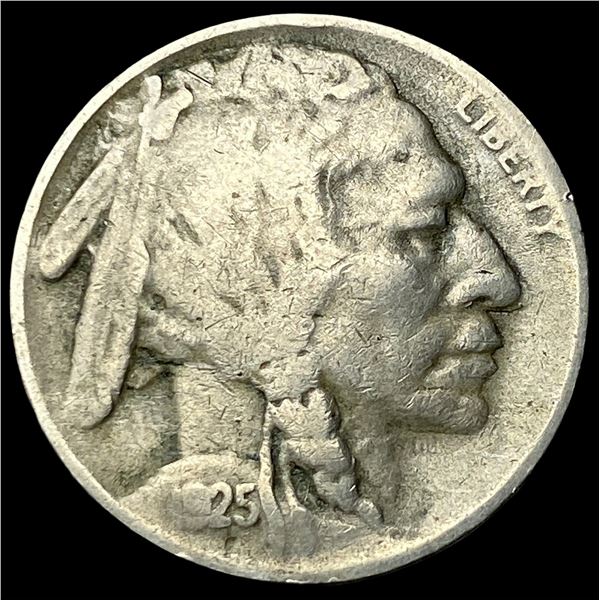 1925-S Buffalo Nickel LIGHTLY CIRCULATED