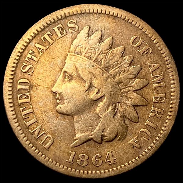 1864 Indian Head Cent NEARLY UNCIRCULATED