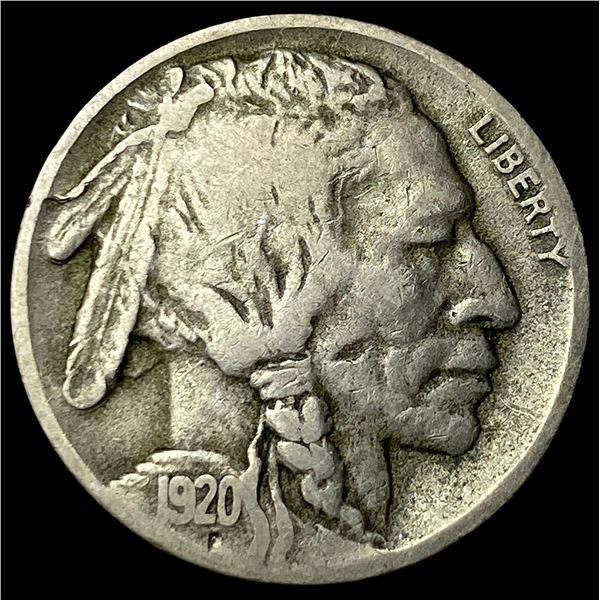 1920-D Buffalo Nickel LIGHTLY CIRCULATED