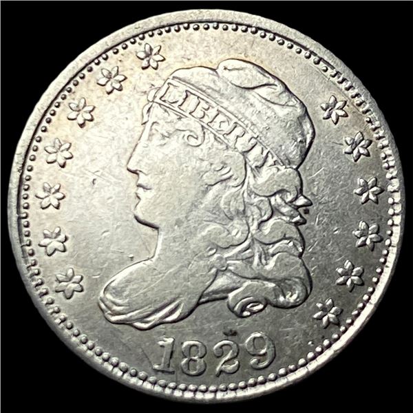 1829 Capped Bust Half Dime CHOICE AU