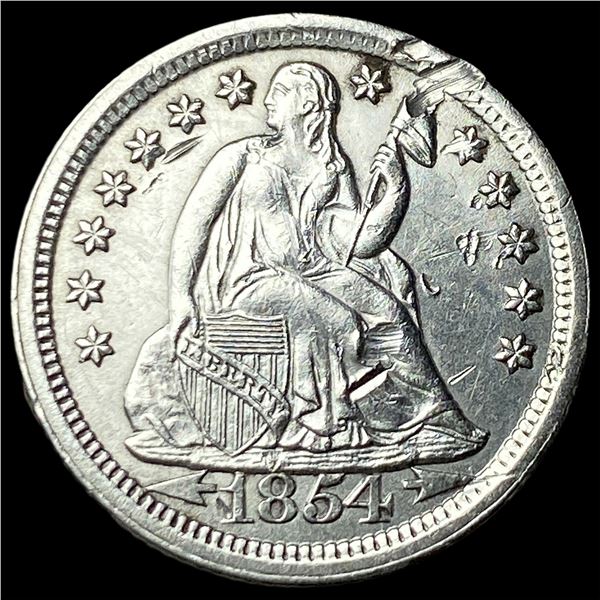1854-O Silver Seated Liberty Dime HIGH GRADE