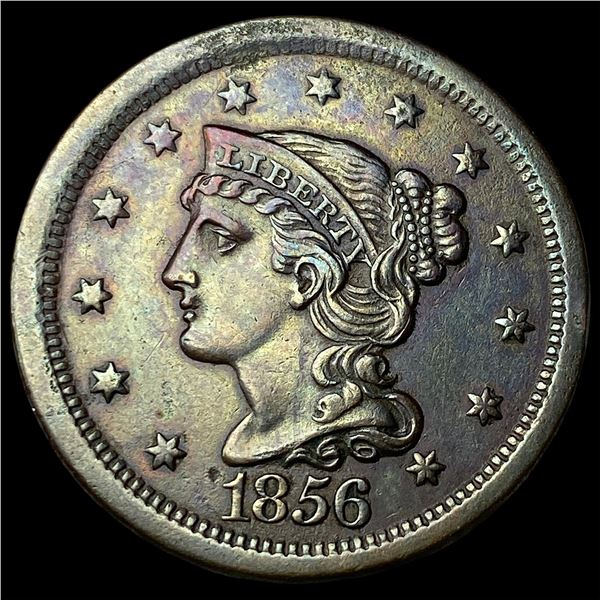 1856 Braided Hair Large Cent UNCIRCULATED