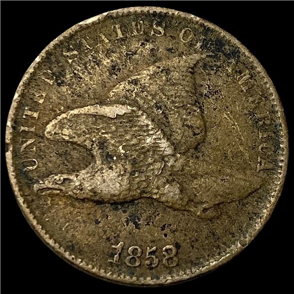 1858 Flying Eagle Cent LIGHTLY CIRCULATED