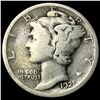 Image 1 : 1921 Silver Mercury Dime LIGHTLY CIRCULATED