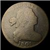 Image 1 : 1801 Draped Bust Large Cent NICELY CIRCULATED