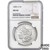 Image 1 : 1884-O Morgan Silver Dollar NGC MS66