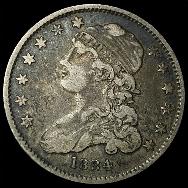 1834 Capped Bust Quarter ABOUT UNCIRCULATED