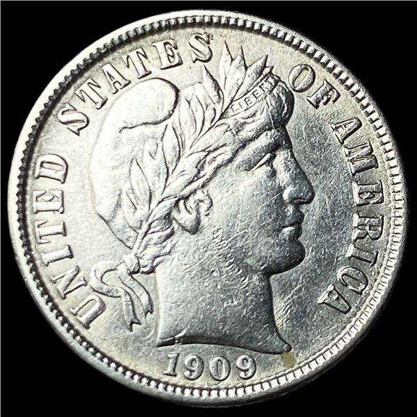 1909-O Silver Barber Dime CLOSELY  UNCIRCULATED