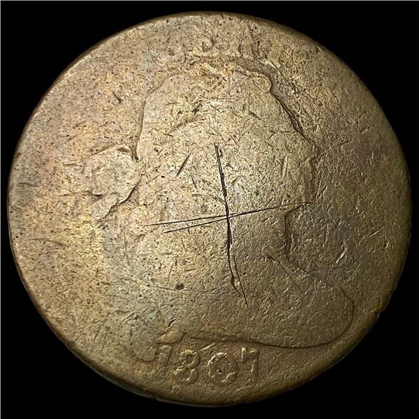 1807 Draped Bust Large Cent NICELY CIRCULATED