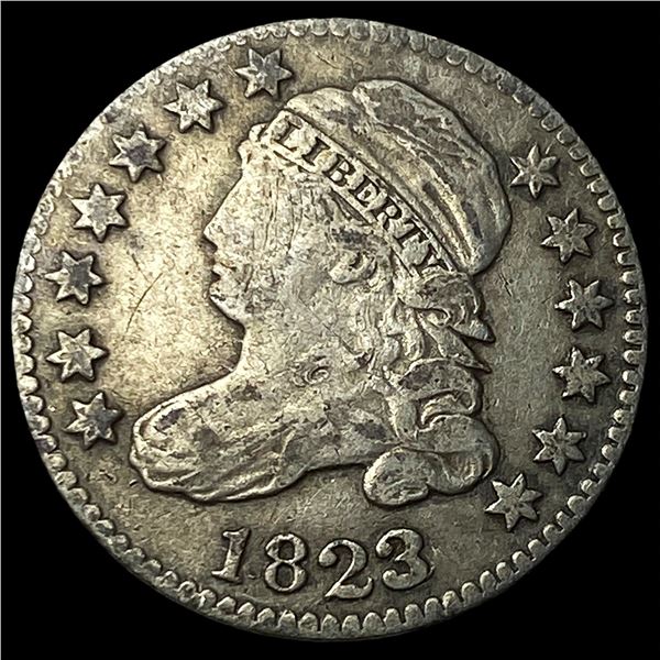 1823 Capped Bust Dime LIGHTLY CIRCULATED