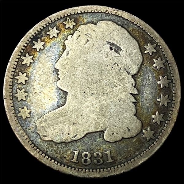 1831 Capped Bust Dime NICELY CIRCULATED