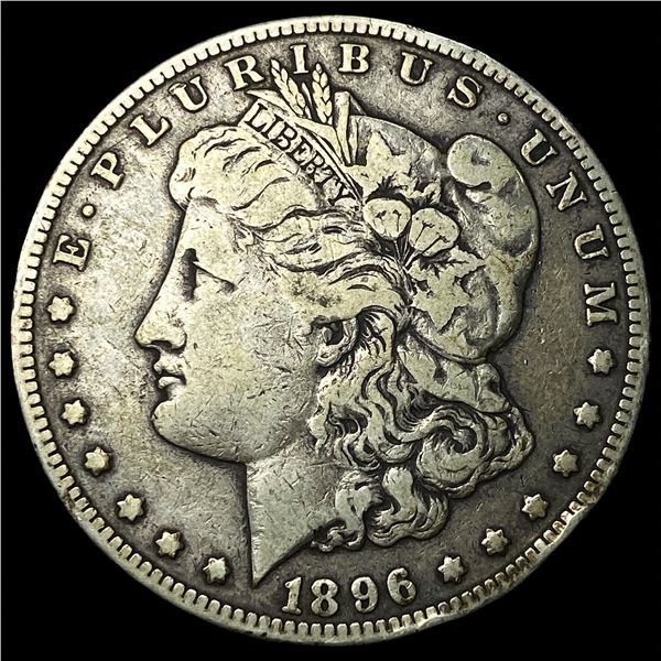 1896-S Silver Morgan Dollar LIGHTLY  CIRCULATED