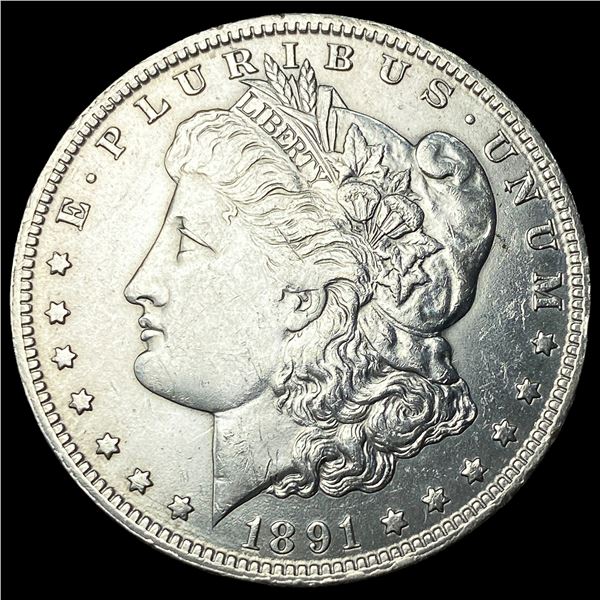 1891-O Silver Morgan Dollar CLOSELY   UNCIRCULATED