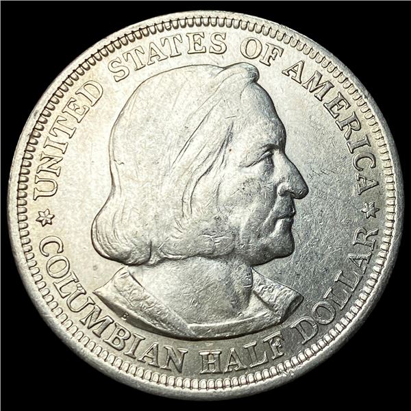 1893 Silver Columbian Exposition Half Dollar   HIGH GRADE
