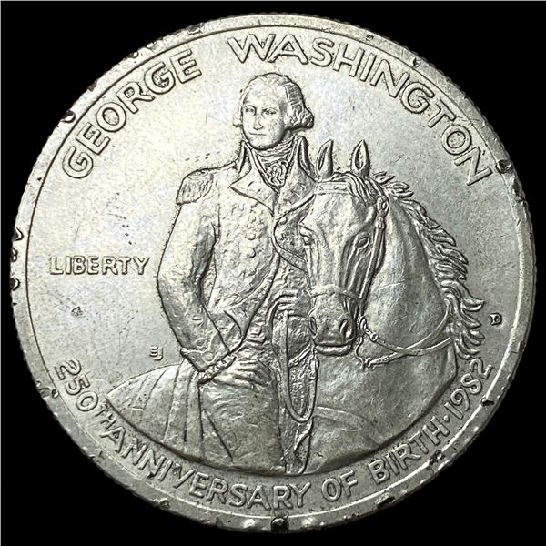 1982-D George Washington Commemorative Half   Dollar HIGH GRADE